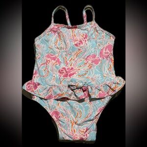Lilly Pulitzer Jellyfish Baby Swimsuit 12-18 Months